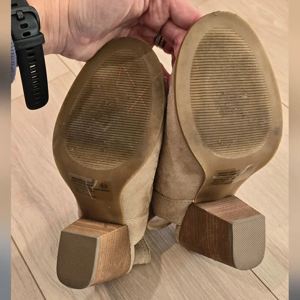 Altar'd State tan sandal heels